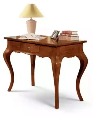 Produktbild von Brauner Massivholz Schreibtisch Klassische Büromöbel Arbeitszimmer