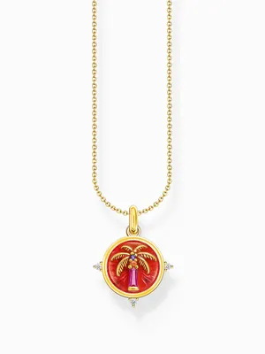 Image de Thomas Sabo KE2204-471-7-L45V Chaîne Femme Palmier Or