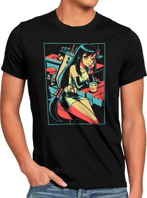 Produktbild von style3 Nibelheim Girl Herren T-Shirt anime cloud chocobo sephiroth