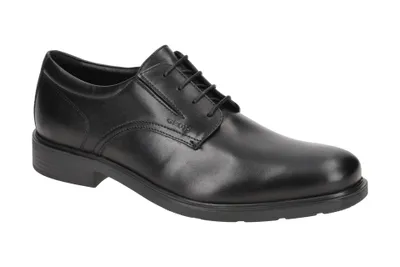 Zdjęcie produktu dla Geox DUBLIN męskie buty biznesowe sznurowane czarne eleganckie NOWOŚĆ