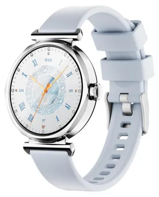 Produktbild von Nue GTR4 Damen 1,27 Zoll TFT-Display  Smartwatch IP68 Wasserdicht Sportarmband Herzfrequenz Blutsauerstoffmessung Blau