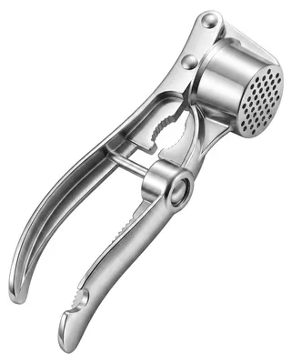 5-in-1 Knoblauchpresse aus Aluminium, vielseitig