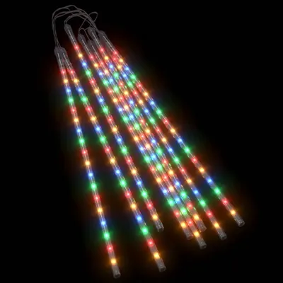 Obrázek produktu pro vidaXL LED světla Meteor 8 ks 50 cm Vícebarevné 288 LED diod