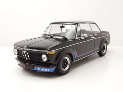 Produktbild von BMW 2002 Turbo 1973 schwarz Modellauto 1:18 Minichamps