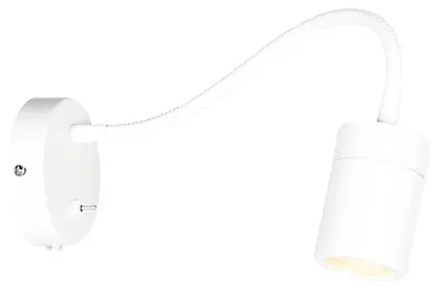 Image de Applique murale - blanc - Upround - métal - lampe de lit - GU10 - 3390W - Mexlite