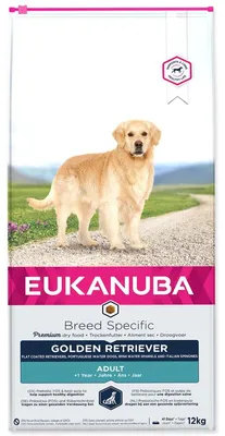 Obrázok produktu pre Eukanuba 8710255120348, Dospelý, Zlatý retriever, Flat-Coated Retriever, Portuguese Water Dog, Irish Water Spaniel, 12 kg