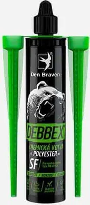Image de ancre de montage chimique 300ml sans styrène DEN BRAVEN POLYESTER