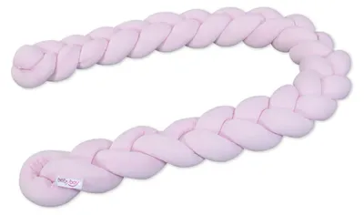 Produktbild von babybay Nestchenschlange geflochten passend für alle Modelle, rosé