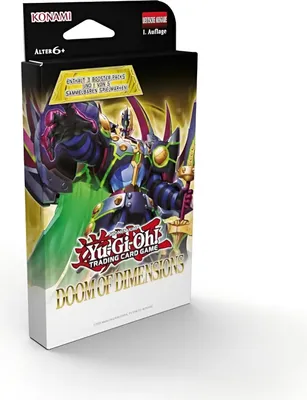 Produktbild von Yu-Gi-Oh Trading Card Game Doom of Dimensions Tuck Box – 1. Auflage