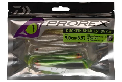 Produktbild von Daiwa Prorex Duckfin Shad Set UV 9cm