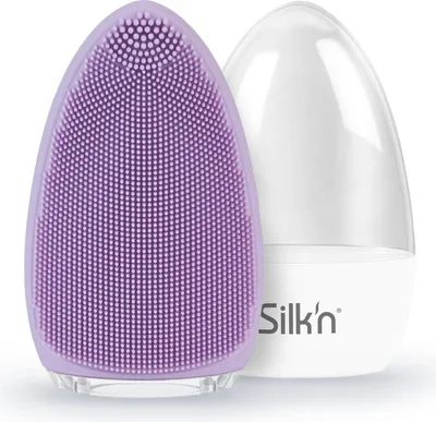 Produktbild von Silk'n FB1PE1PU001 Bright Gesichtsreinigungsgerät aus Silikon in violett