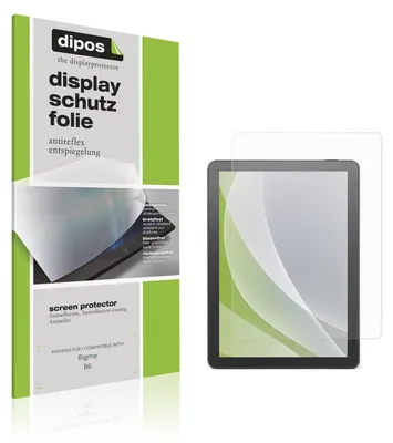 Produktbild von 2x Schutzfolie für Bigme B6 matt Displayschutzfolie Folie Display Schutz dipos