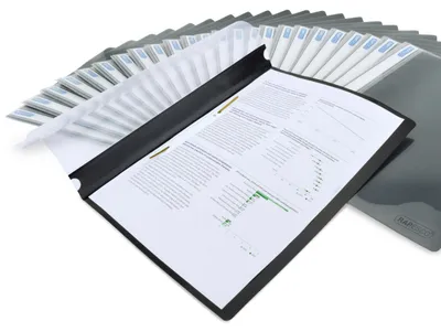 Imagen del producto de RAPESCO® 1815 RAPESCO® Schnellhefter ECO Kunststoff schwarz DIN A4, 25 St.