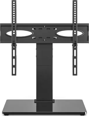 Image de Support mural pour téléviseurs de 32 à 70 pouces - Télévision - Capacité de 40 kg - Base en verre trempé - Réglable en hauteur - Support universel pour salon - Chambre