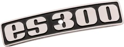 Produktbild von Schriftzug (Plakette aus Aluminium) "ES300"