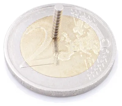 Produktbild von Brudazon | 90 Scheibenmagnete 2x1 mm | N52 Klasse Neodym Magnete | Modellbau