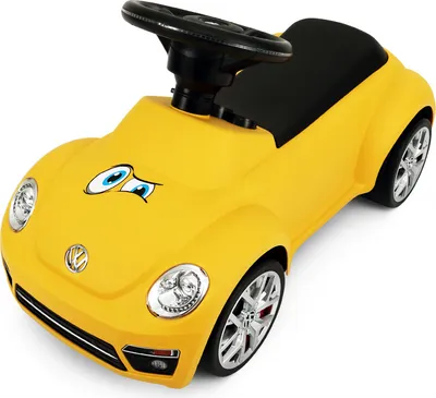 Productafbeelding van Loopauto, kinderauto, Volkswagen Beetle, gele kleur