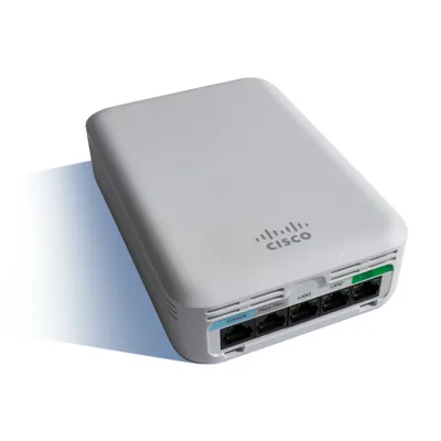 Produktbild von Cisco Aironet 1810W, 2,4 GHz, 5 GHz, 1000 Mbit/s, 802.1x RADIUS, AES, EAP, EAP-FAST, EAP-PEAP, EAP-SIM, EAP-TLS, EAP-TTLS, MSCHAPv2, WPA, WPA2, 10,100,1000 Mbit/s