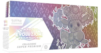 Produktbild von Pokemon Kollektion Karmesin & Purpur – Prismatic Evolutions (Evoluzioni Prismatiche) Sprache: Italienisch