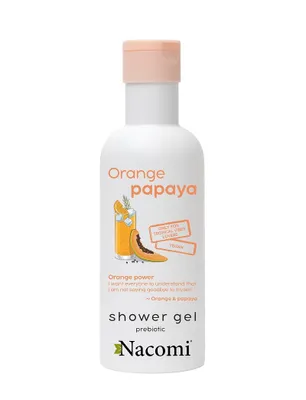Produktbild von Natürliches Duschgel mit Orange & Papaya - Vegan - 300ml Naturkosmetik