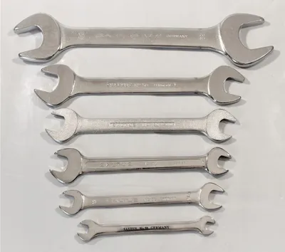 Productafbeelding van SALTUS Dubbele ringsleutels set, 6-delig. Ringsleutels set, 8-32mm
