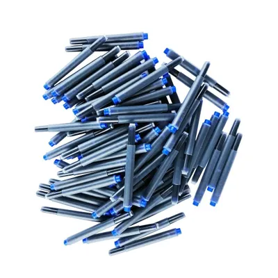 Produktbild von 80 Universalpatronen Tintenpatronen passend für Lamy, Pelikan, Online etc.