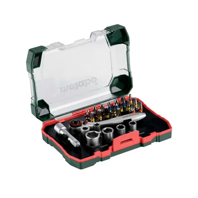 Produktbild von Metabo Bit- u. Ratschenset Promotion 26-tlg.