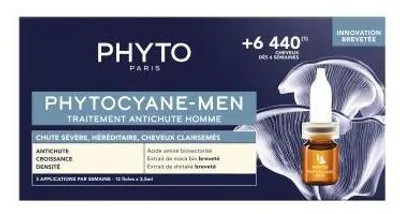 Immagine prodotto di Trattamento PHYTOCYANE - forte caduta dei capelli negli uomini 12 x 3,5 ml