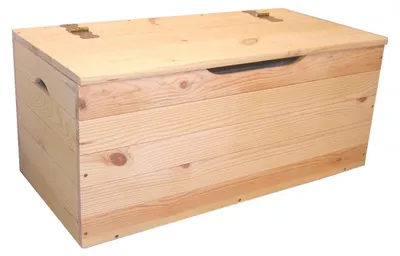 Immagine prodotto di Cassapanca Baule 73x35x33 cm in Legno di Pino Naturale
