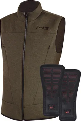 Image de Lenz Heat 2.0+paire de coussins chauffants Weste Braun 2XL Mann Braun 2XL