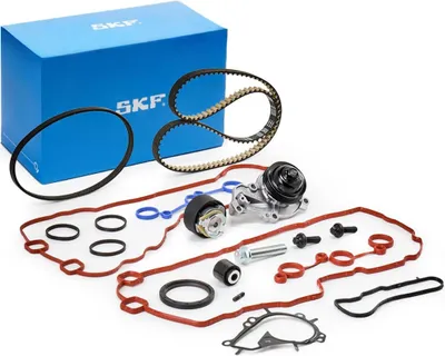 Produktbild von SKF VKMC 03306 Zahnriemensatz + Wasserpumpe für OPEL Corsa F Crossland X (P17) passend für PEUGEOT 2008 Kombi (CU) 208 I Schrägheck (CA, CC)