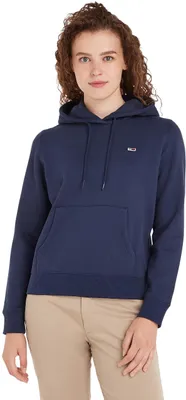 Produktbild von Tommy Jeans Tjw Regular Fleece Hoodie Andere Schwere Strickwaren, Damen, Blau (T