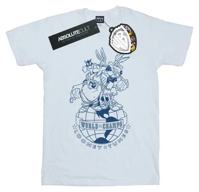 Zdjęcie produktu dla Koszulka męska Looney Tunes – „World Champs” BI50523 (XL) (biała)