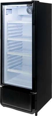 Zdjęcie produktu dla Witryna chłodnicza przeszklona 1-drzwiowa z oświetleniem LED Mega-M DIEGO i54 54x57x151cm 240L