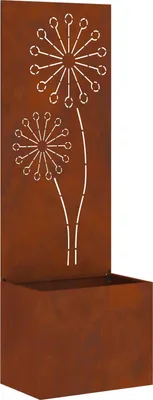 Produktbild von vidaXL Garten Sichtschutz-Leinwand Rostig 50 x 32 x 150 cm