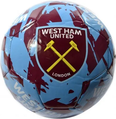 Obrázok produktu pre West Ham United FC - Futbalové graffiti BS4523 (5) (červené víno/nebesky modrá/žltá)