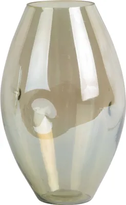Produktbild von Present Time - Vase Lustre Organic - Dschungelgrün