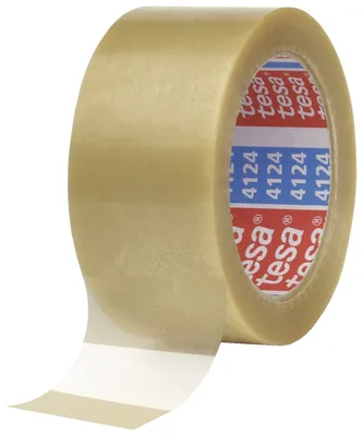 Image de tesapack Verpackungsklebeband 4124, aus PVC, 25 mm x 66 m