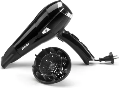 Produktbild von BaByliss D374DE, Keramik, Gleichstrom, Schwarz, Kunststoff, 1,95 m, China