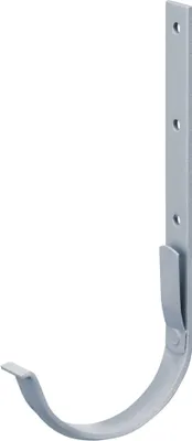 Produktbild von INEFA Dachrinnenhalter halbrund, Stahl NW150 / 150mm, Grau Rinnenhalter, Dachrinnenzubehör, einfache Steckmontage,  Germany