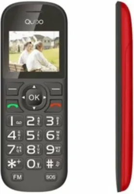 Image de Téléphone portable pour personnes âgées Qubo D-1803RD 1,75"