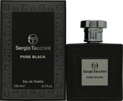 Image de Sergio Tacchini PURE BLACK Eau De Toilette 100 ml