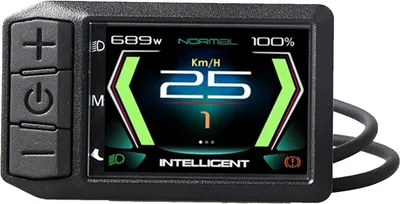 Obrázek produktu pro windmeile | APT Display 600C, 2,4", pro Bafang BBS01 BBS02 BBSHD a řídicí jednotku, barevný displej, LCD HMI APT TGT, e-kolo, elektrokolo, pedelec,