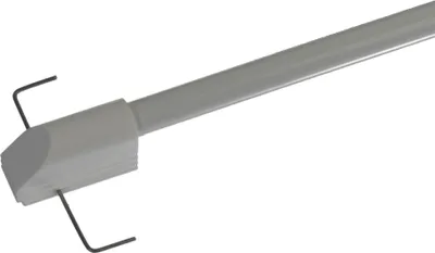 Produktbild von Scheibenstange mit Klemmträger 12mm Cafehausstange