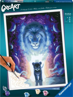 Produktbild von Ravensburger Adventskalender|Ravensburger Ravensburger Malen nach Zahlen 23516 – A King's Path – ab 14 Jahren
