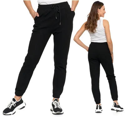 Produktbild von Moraj | Jogginghose - Größe XL - Damenhose Schwarz - Freizeitkleidung - Sporthose