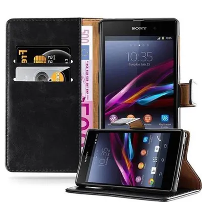 Obrázek produktu pro Cadorabo DE-107522, Sony, Sony Xperia Z1, Černá