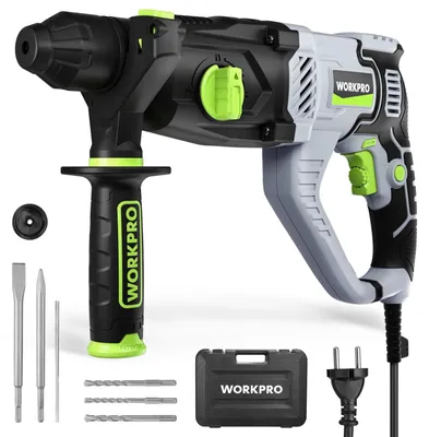 Immagine prodotto di Martello perforatore SDS-Plus - 1050 W - 3 J - Velocità variabile - Foratura, scalpellatura e martellamento