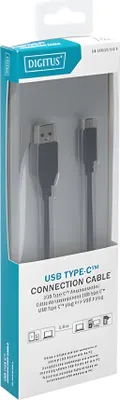 Immagine prodotto di DIGITUS Cavo di collegamento USB 3.0 tipo C -A St/St 1,0m, nero