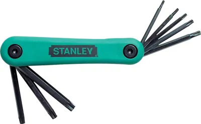 Produktbild von Stanley Stiftschlüssel Set 8-Teilig Torx, 8 Stück(e), 46 mm, 117 mm, 33 mm, 130 g, 8 Stück(e)